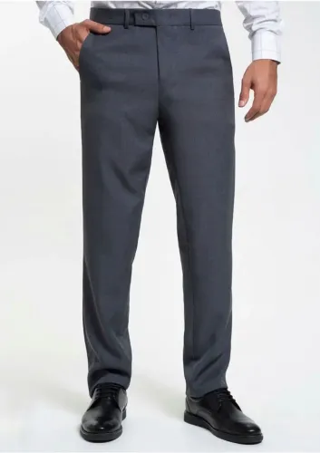 Calça social Cinza N° 44, bonito, elegante, original, bem confortável.