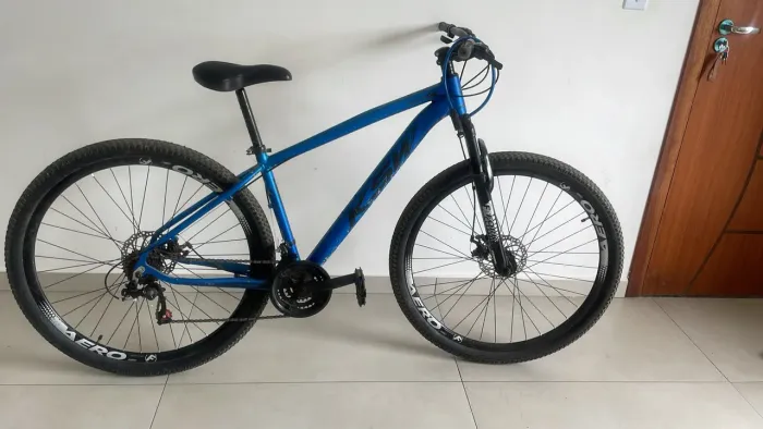 Bicicleta aro 29 e bicicleta infantil Mormaii. A aro 29 quero 700 reais e a infantil 250