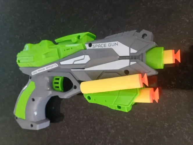 Pistola de pressão Nerf