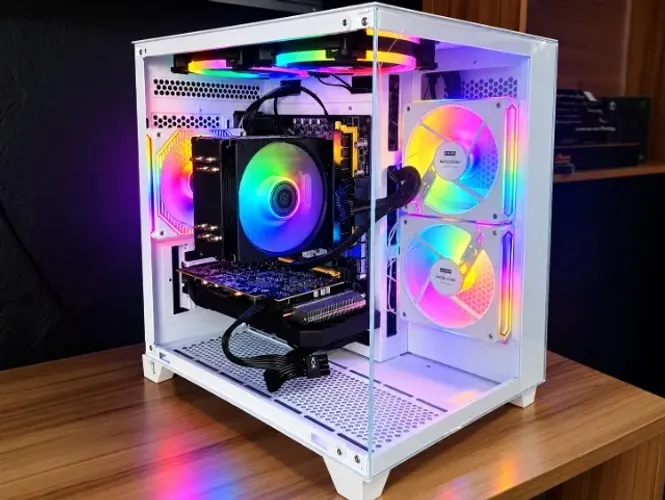 Pc Gamer Core I7 13700KF 16GB DDR4 RTx 5060 Garantia e Nota