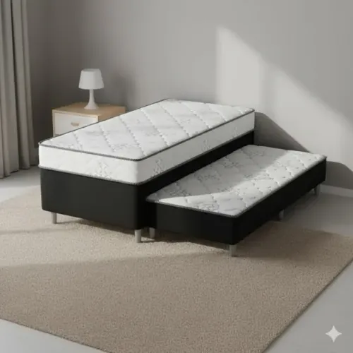 Cama com auxiliar d28