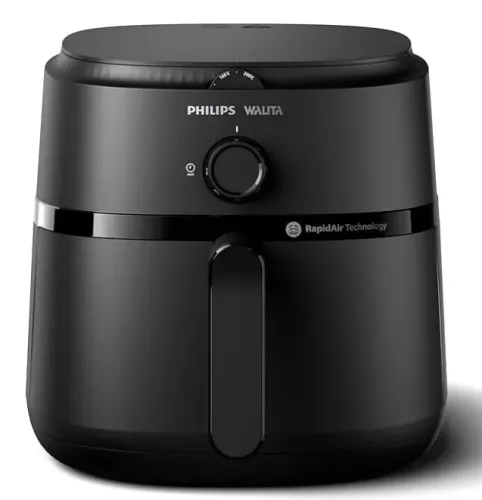 Fritadeira air fryer, Philips Walita, 6,2L, preta, 220v - NA130