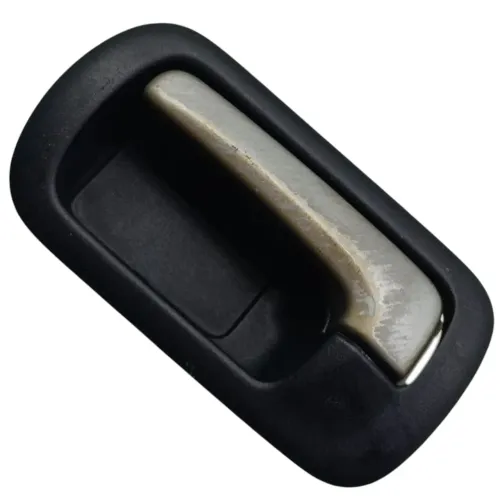Maçaneta Interna Traseira Esquerda Honda Civic G7 2001 2002 Prata Traseira