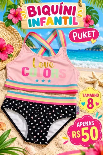 Biquini Puket tamanho 8