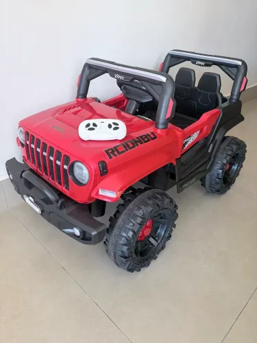 Carro Elétrico Infantil Jeep Wrangler Rubicon 12V + Controle Remoto