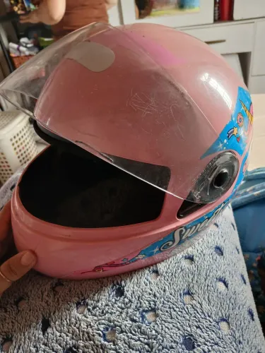 Capacete infantil feminino