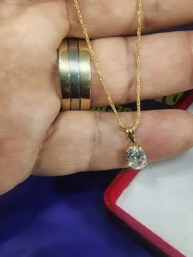 Gargantilha Ouro 18 Kilates Peso 2.00 Gramas 45 Cm 0.60 mm                                