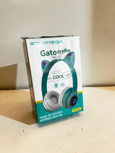 Fone de gatinho 