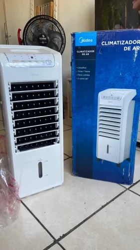 Umidificador climatizador mídia