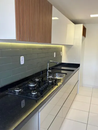 Nogueira - Apartamento com 2 quartos, garagem.