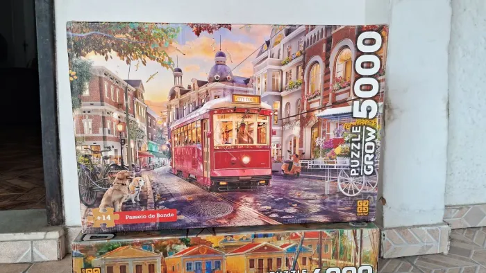 QUEBRA-CABEÇA PUZZLE GROW 5000 - PASSEIO DE BONDE
