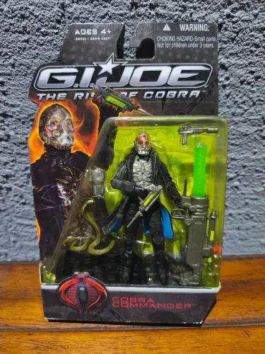 G.I.JOE 25H ROC/ COBRA COMMANDER