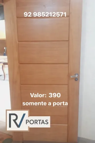 Portas maciças residências 