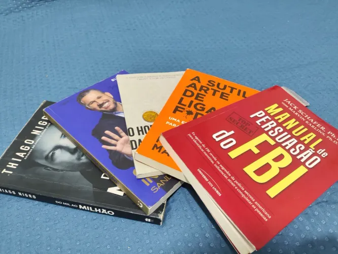 KIT 5 LIVROS 