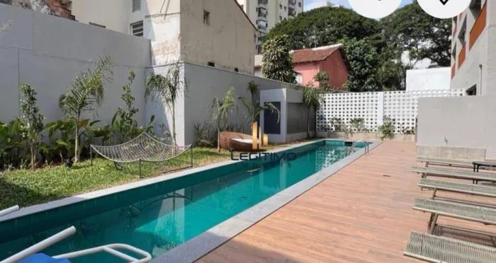 Apartamento para locação em Pinheiros, 28 m², 1 dormitório, novo, andar alto, piscina, aca