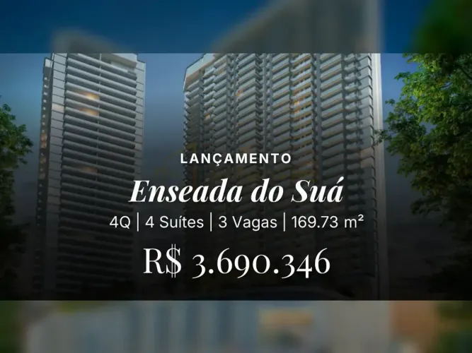 Enseada do Suá: Apartamento Sofisticado com Lazer Completo e Vista para o Mar!