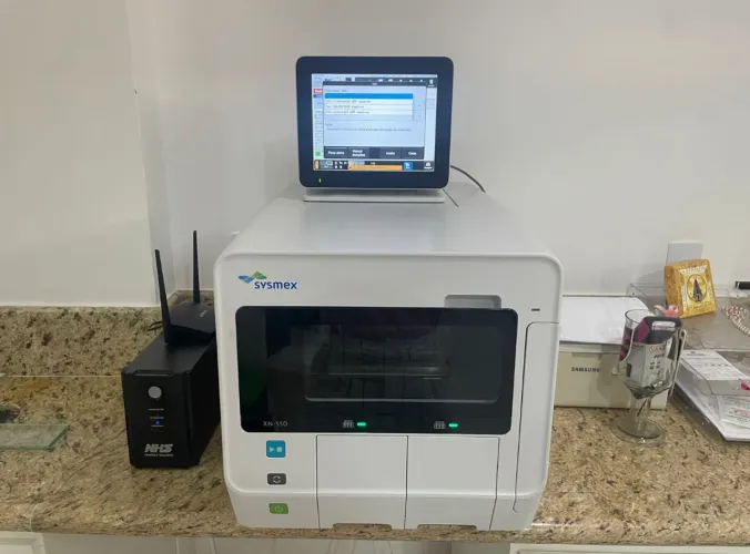 Analisador hematológico automatizado XN-550