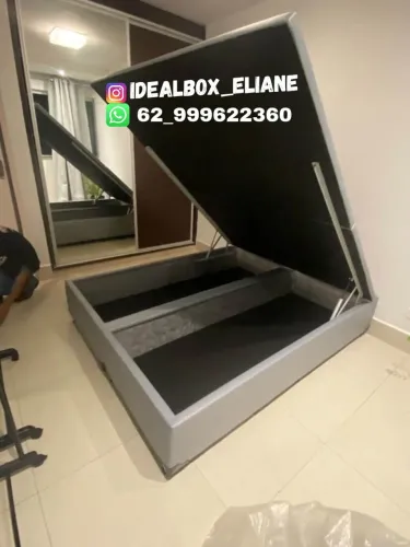 Box baú Queen size _ Disponível em várias cores