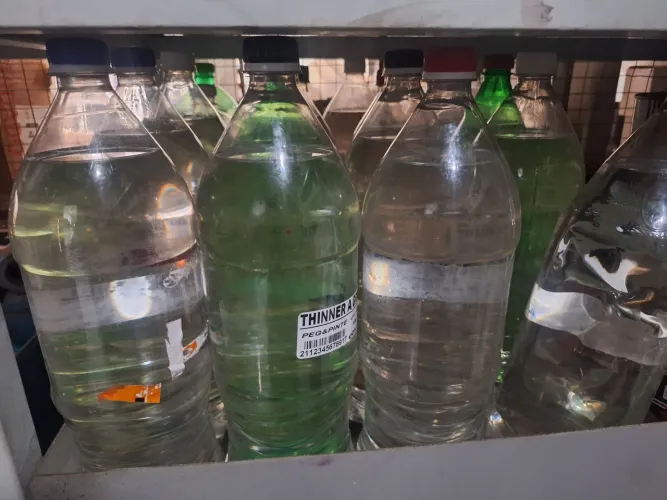 Souvente para limpeza