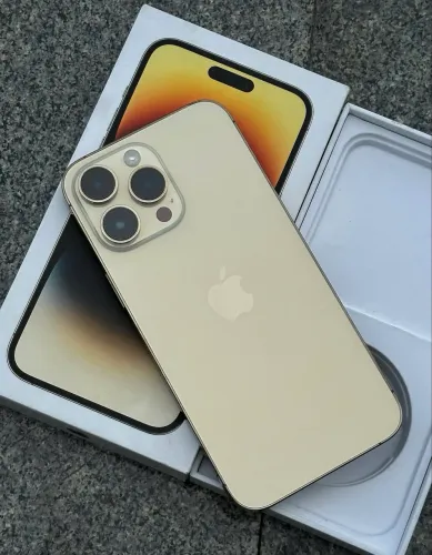 IPhone 14 Pro Max 256gb gold 06 meses de garantia 