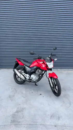 Moto Fan 160 2023/2024 Vermelha - Pronta para Rodar