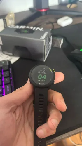 Relógio Garmin Forerunner 55 GPS Esportivo Pouquíssimo Usado