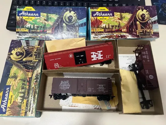 Lote 3 Vagoes Athearn n Frateschi