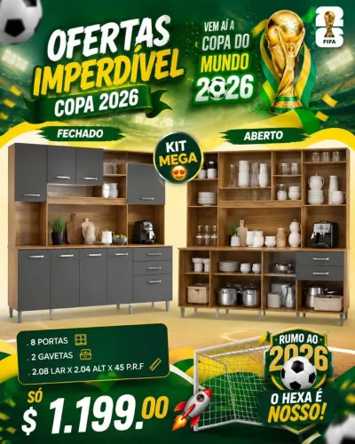 Armário de cozinha 