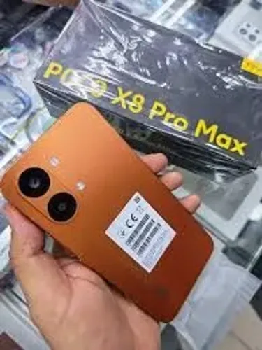 POCO X8 Pro Max Laranja, Novo, Impecável