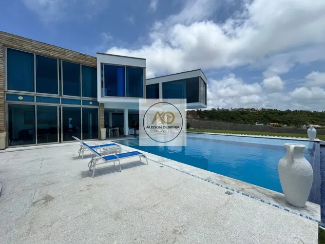Mansão de Luxo com Vista Mar Condomínio Horizonte Fênix, Jacarecica