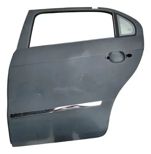 Porta Traseira Esquerda Volkswagen Gol G5 1.0 2010 Uzad0 Traseira Esquerdo Azul