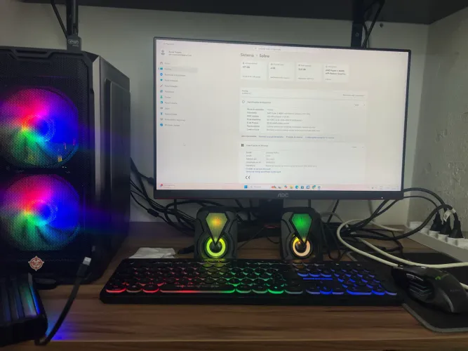 Pc gamer completo tela de 24