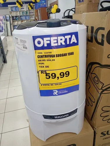 Centrífuga de roupas 15KG