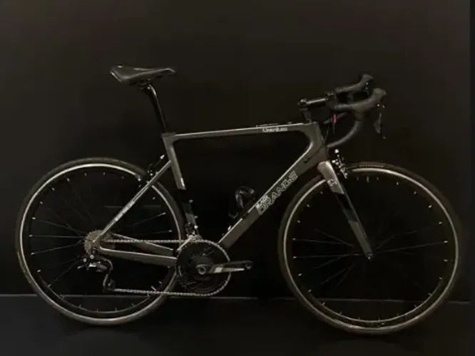 Bicicleta Road Black Orange Uranium Comp L