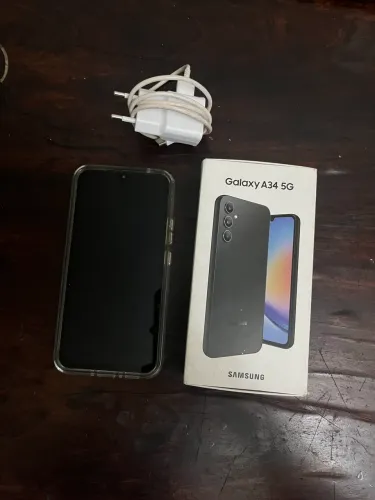 Samsung Galaxy A34 5G - Na Caixa + Carregador Original?