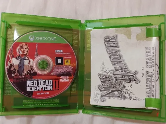Red Dead Redemption 2 Xbox One mídia física