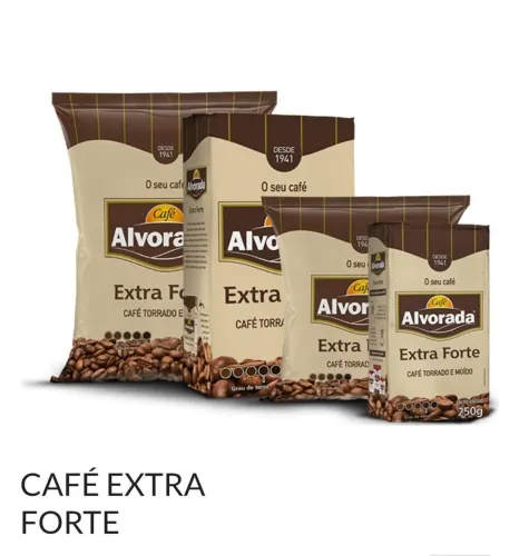 Caixa de café alvorada 200reais
