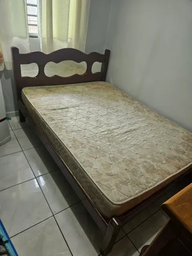 Cama Casal Madeira Anápolis