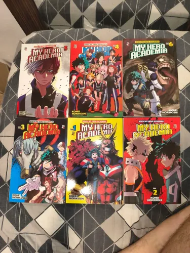My hero academia/Boku no hero vol 1 ao 6 e 10