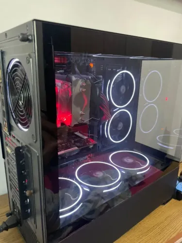 PC Gamer Completo i7 4790  RX 550 4GB  16GB RAM  Monitor + Mouse e teclado