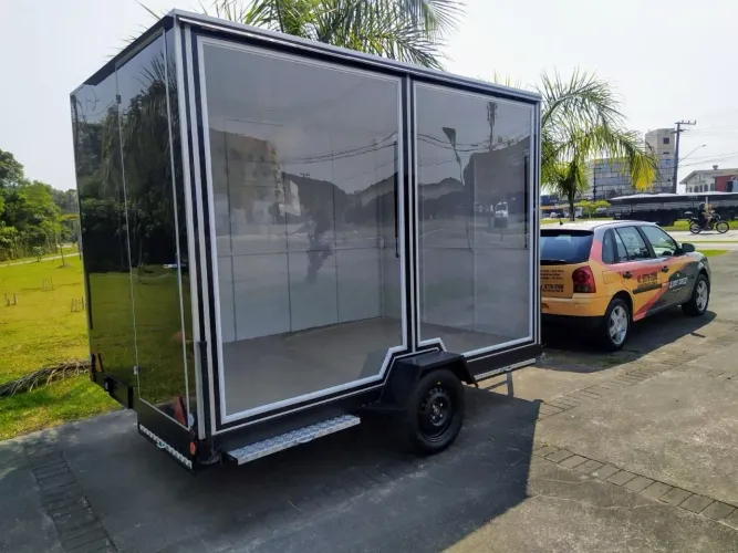 Trailer food truck