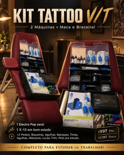 KIT TATTOO - COMPLETO 