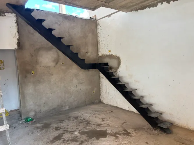 Escada espinha de peixe