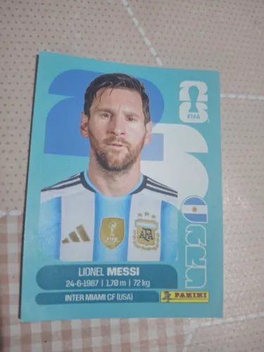 Figurinha messi