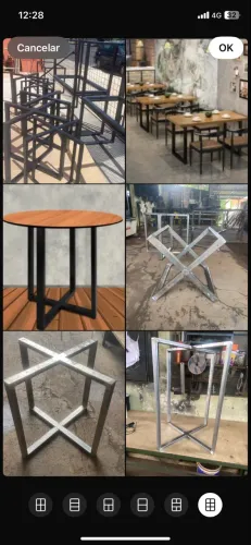 Móveis industriais .