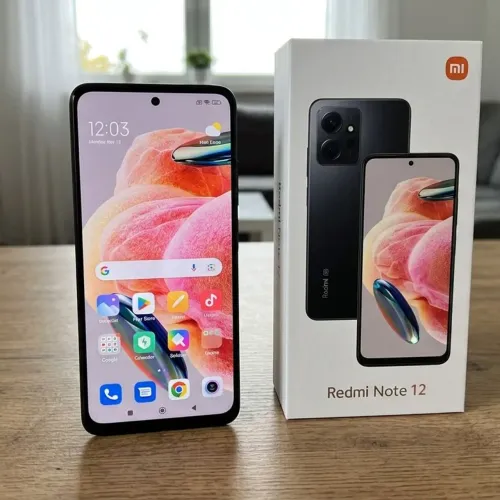 Smartphone Xiaomi redmi Note 12, 128gb e 6gb RAM.