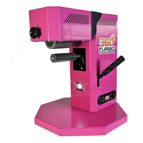 Máquina para fazer copos personalizado - Turbo Transfer 360 - PLUS - Painel Digital