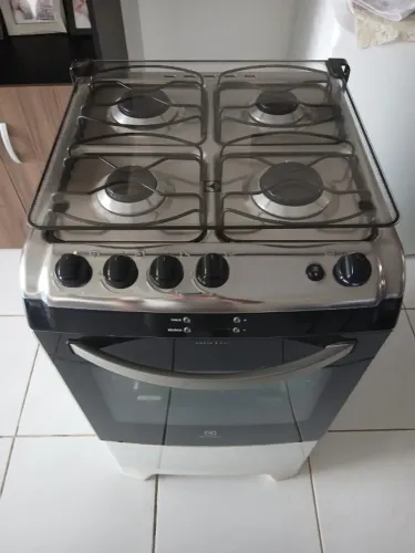 Fogão 4 Bocas Electrolux Branco com Timer Digital (52LBR) - Bivolt