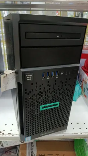 HP ProLiant ML30 Gen9 | Xeon E3-1220 v6 3.0GHz | 8GB RAM | Sem HD<br>