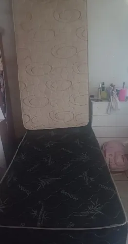 cama Box solteiro com colchão